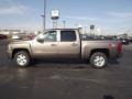 2013 Mocha Steel Metallic Chevrolet Silverado 1500 LTZ Crew Cab 4x4  photo #8