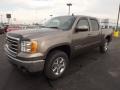 2013 Mocha Steel Metallic GMC Sierra 1500 SLT Crew Cab 4x4  photo #1