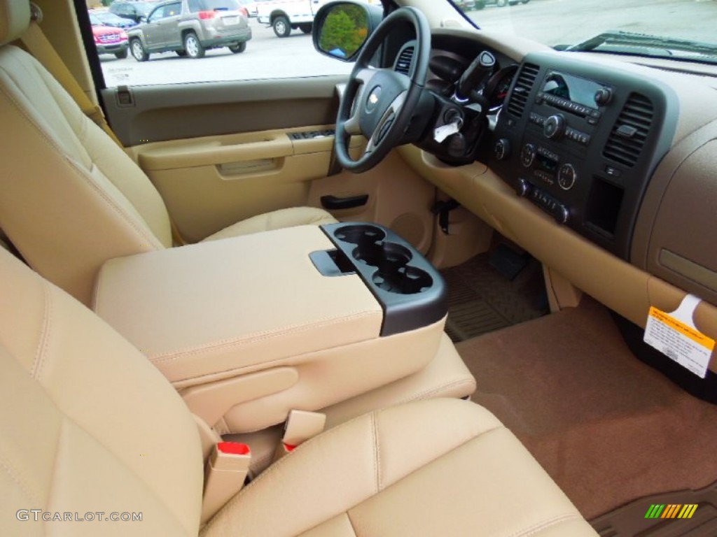 2013 Silverado 1500 LT Extended Cab 4x4 - Mocha Steel Metallic / Light Cashmere/Dark Cashmere photo #24