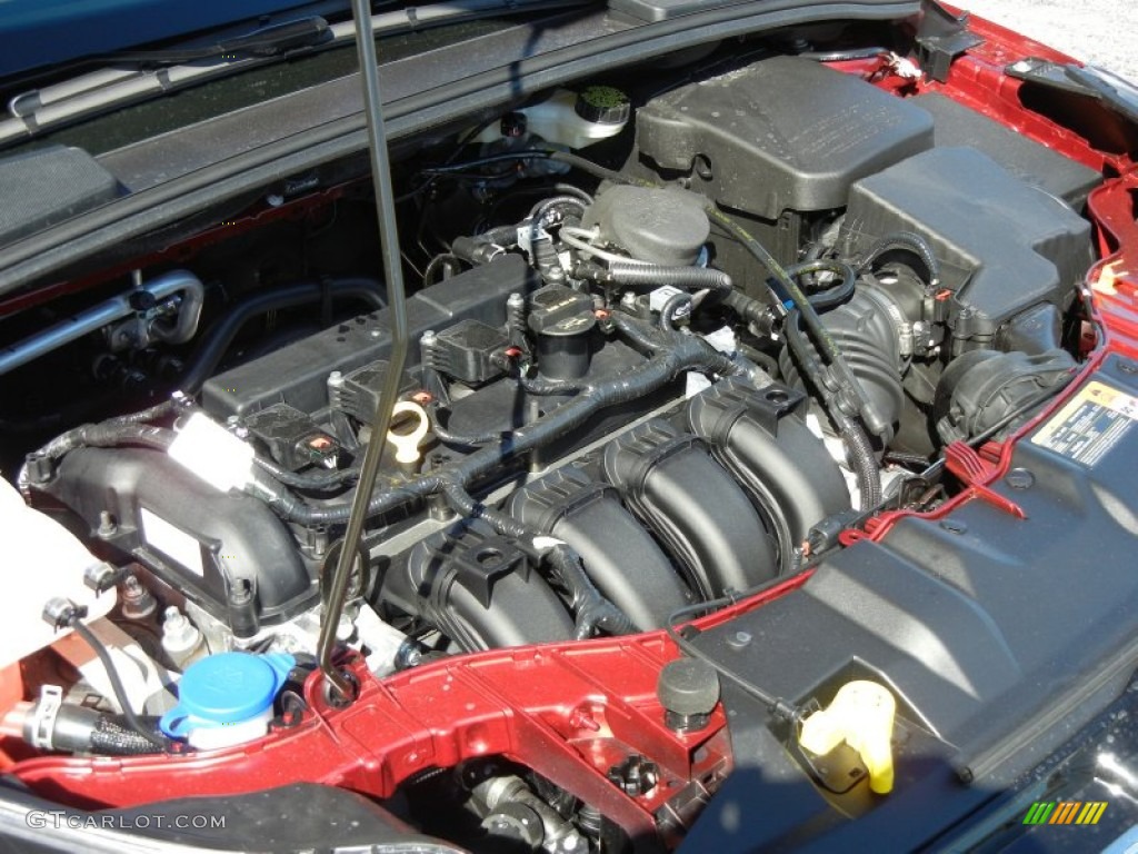 2013 Ford Focus Titanium Sedan 2.0 Liter GDI DOHC 16-Valve Ti-VCT Flex-Fuel 4 Cylinder Engine Photo #72927184