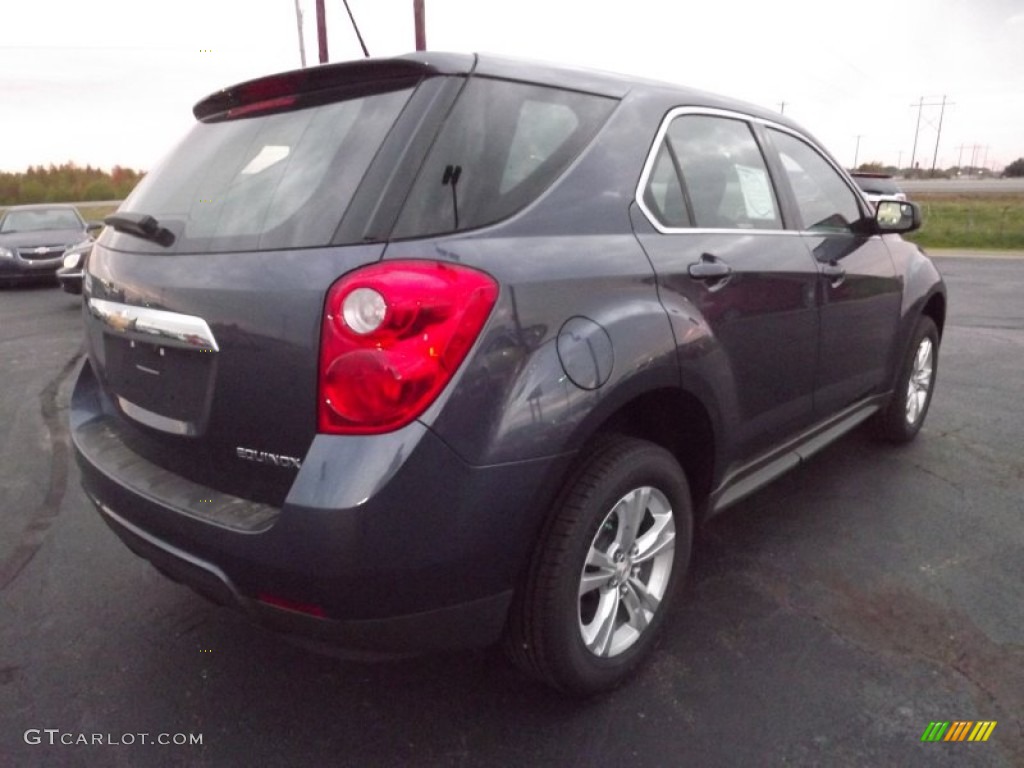 2013 Equinox LS - Atlantis Blue Metallic / Jet Black photo #5