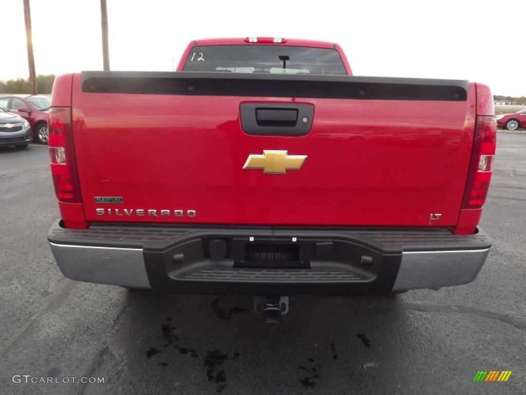 2012 Silverado 1500 LT Extended Cab 4x4 - Victory Red / Ebony photo #6