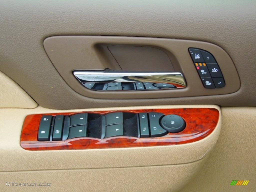 2013 Silverado 1500 LTZ Crew Cab 4x4 - White Diamond Tricoat / Light Cashmere/Dark Cashmere photo #11