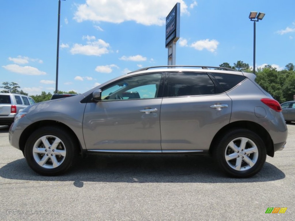 2009 Murano S AWD - Platinum Graphite Metallic / Beige photo #4