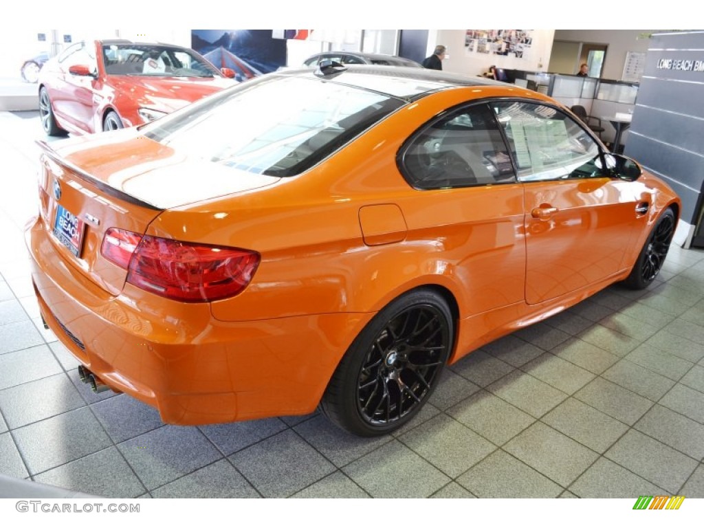 2013 M3 Lime Rock Edition Coupe - BMW Individual Fire Orange / Black photo #4