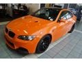 2013 BMW Individual Fire Orange BMW M3 Lime Rock Edition Coupe  photo #9