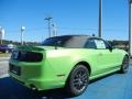 Gotta Have It Green 2013 Ford Mustang V6 Mustang Club of America Edition Convertible Exterior
