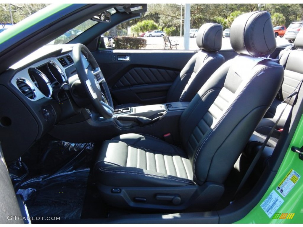 Charcoal Black Interior 2013 Ford Mustang V6 Mustang Club of America Edition Convertible Photo #72929134