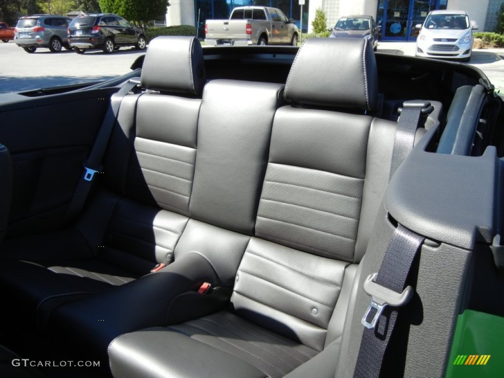 2013 Ford Mustang V6 Mustang Club of America Edition Convertible Rear Seat Photo #72929155