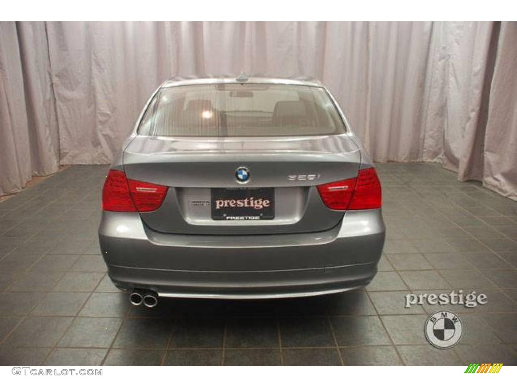 2009 3 Series 328xi Sedan - Space Grey Metallic / Black photo #2