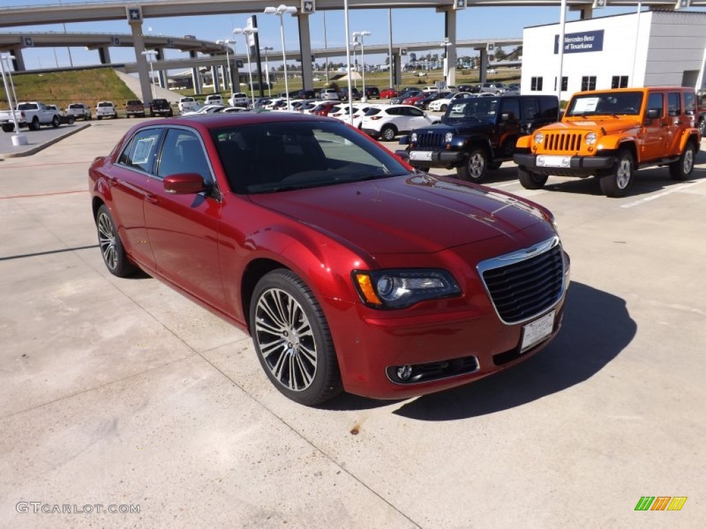 Deep Cherry Red Crystal Pearl 2013 Chrysler 300 S V6 Exterior Photo #72930199