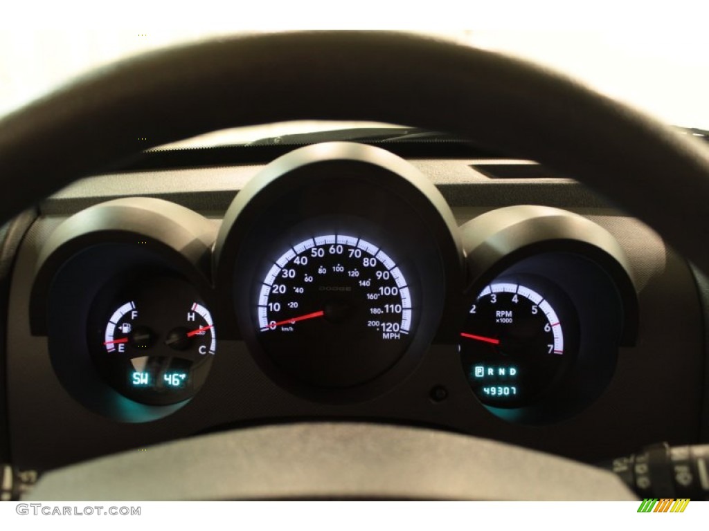 2010 Dodge Nitro Heat 4x4 Gauges Photo #72930898