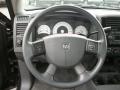 Medium Slate Gray 2006 Dodge Dakota Night Runner Club Cab 4x4 Steering Wheel
