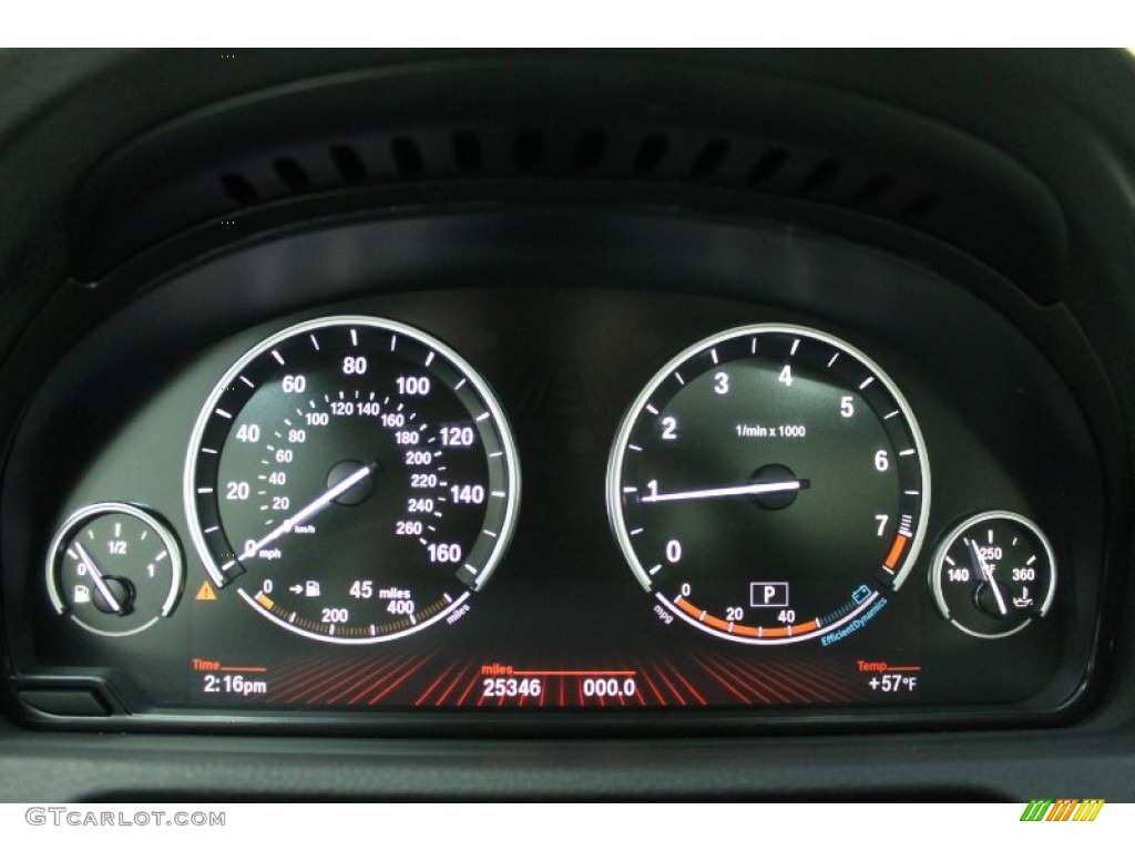 2010 BMW 5 Series 535i Gran Turismo Gauges Photo #72931363