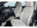 Ivory White/Black Nappa Leather Front Seat Photo for 2010 BMW 5 Series #72931405