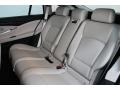 Ivory White/Black Nappa Leather Rear Seat Photo for 2010 BMW 5 Series #72931447