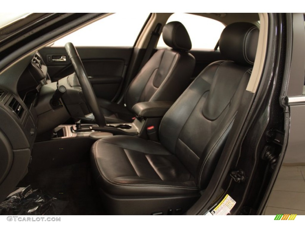 Charcoal Black Interior 2011 Ford Fusion SEL V6 Photo #72931616