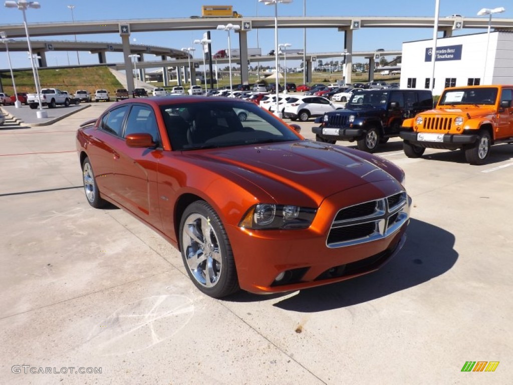 Copperhead Pearl 2013 Dodge Charger R/T Plus Exterior Photo #72931982