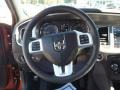 Black 2013 Dodge Charger R/T Plus Steering Wheel