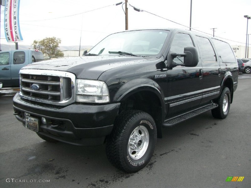 Black 2003 Ford Excursion Limited 4x4 Exterior Photo #72932092