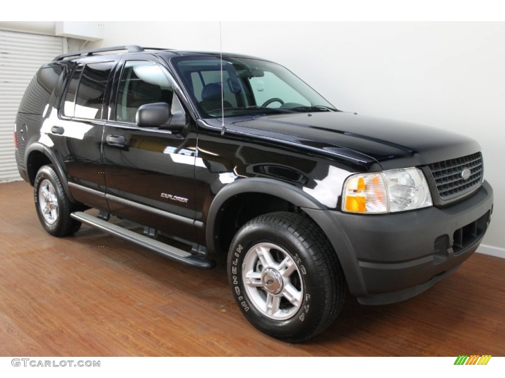 2004 Explorer XLS - Black / Graphite photo #2