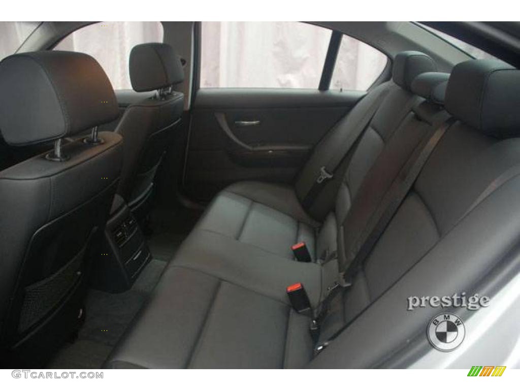 2009 3 Series 328xi Sedan - Titanium Silver Metallic / Black photo #12