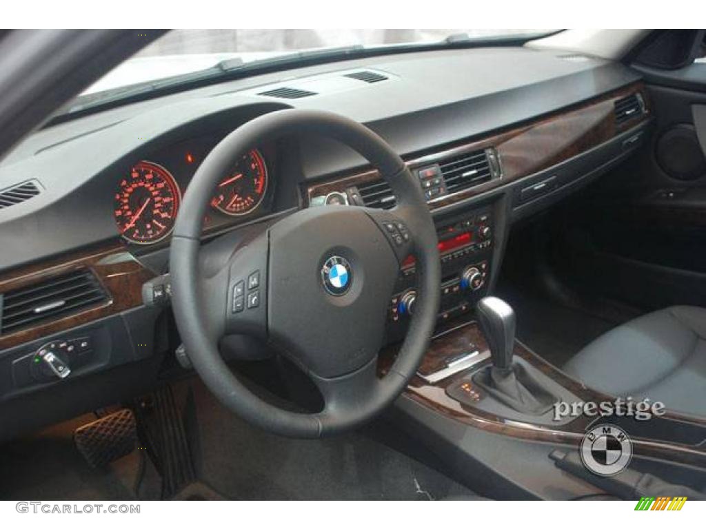 2009 3 Series 328xi Sedan - Titanium Silver Metallic / Black photo #15