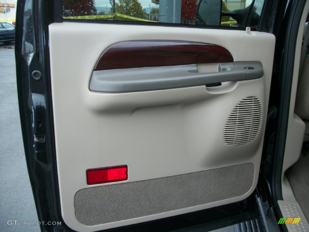 2003 Ford Excursion Limited 4x4 Medium Parchment Door Panel Photo #72932740
