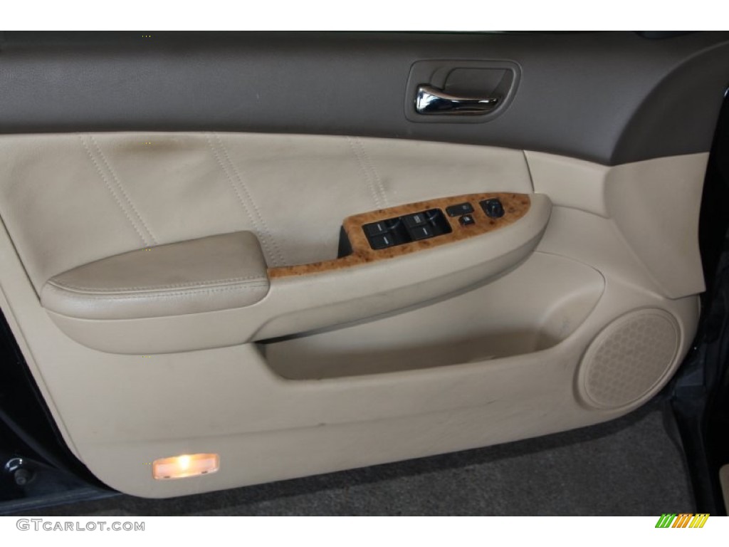 2003 Accord EX V6 Sedan - Nighthawk Black Pearl / Black photo #8
