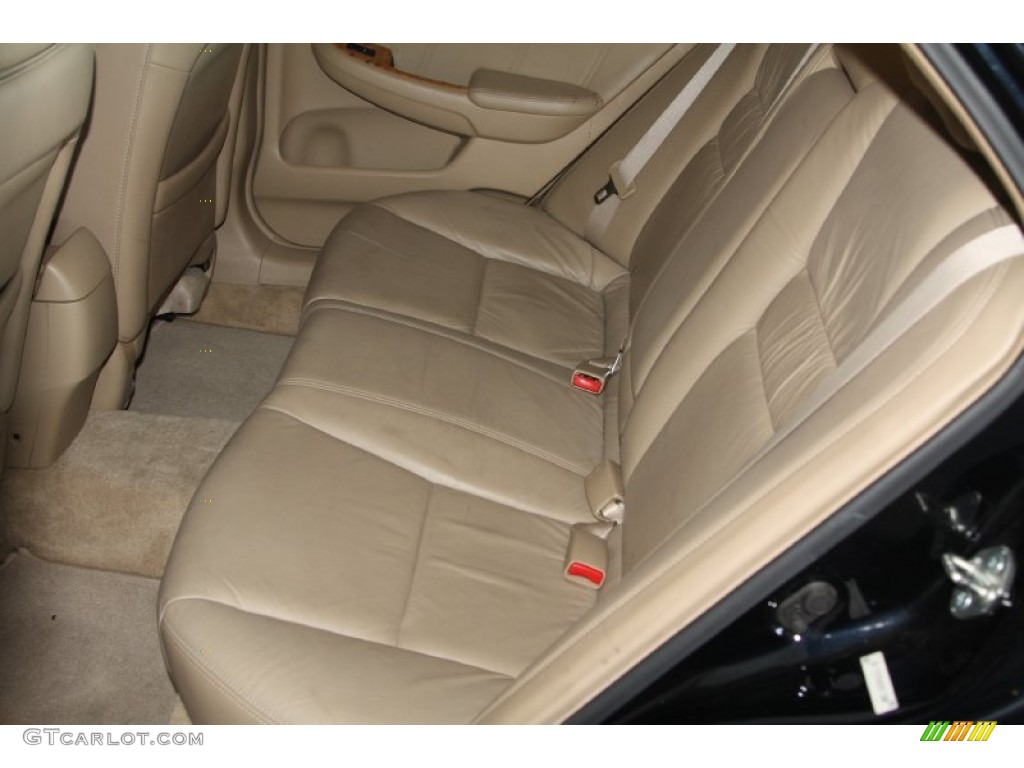 2003 Accord EX V6 Sedan - Nighthawk Black Pearl / Black photo #12