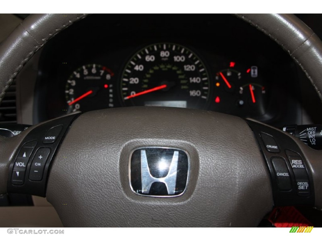 2003 Accord EX V6 Sedan - Nighthawk Black Pearl / Black photo #19