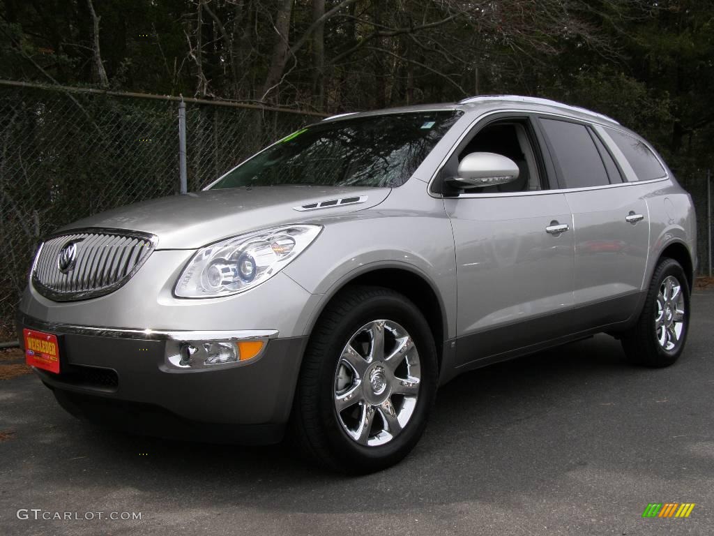 2008 Enclave CXL AWD - Platinum Metallic / Titanium/Dark Titanium photo #1