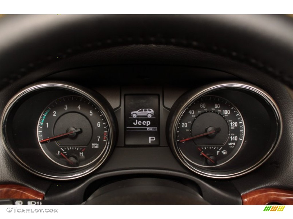 2012 Jeep Grand Cherokee Limited 4x4 Gauges Photo #72935431