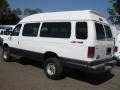 Oxford White - E Series Van E350 Passenger Commercial 4x4 Photo No. 4