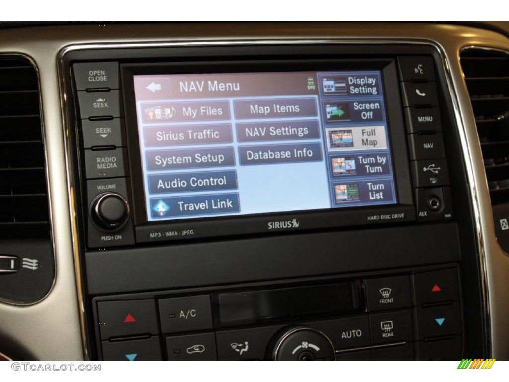 2012 Jeep Grand Cherokee Limited 4x4 Controls Photo #72935533