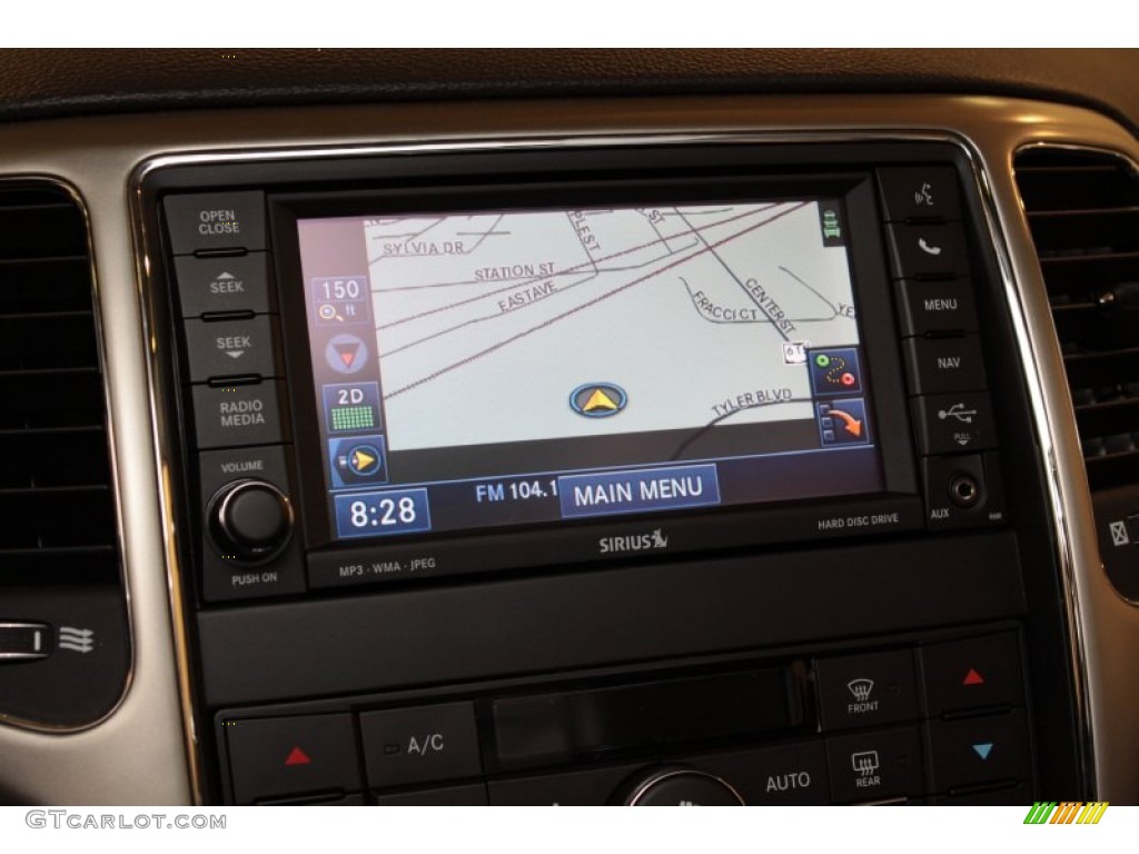 2012 Jeep Grand Cherokee Limited 4x4 Controls Photo #72935554