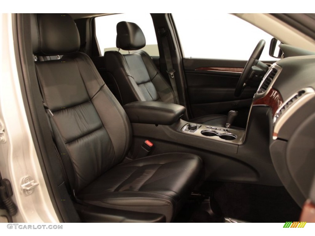 Black Interior 2012 Jeep Grand Cherokee Limited 4x4 Photo #72935592