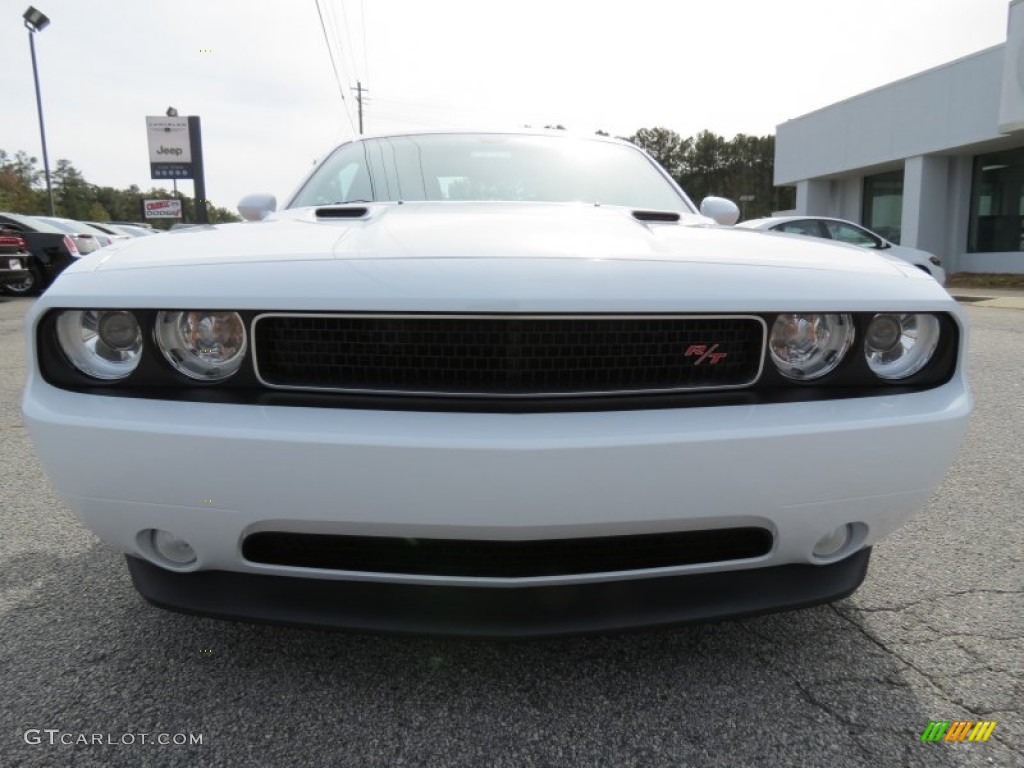 2013 Challenger R/T Classic - Bright White / Dark Slate Gray photo #2