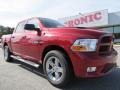 2012 Deep Cherry Red Crystal Pearl Dodge Ram 1500 Express Crew Cab 4x4  photo #1