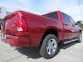 2012 Deep Cherry Red Crystal Pearl Dodge Ram 1500 Express Crew Cab 4x4  photo #7