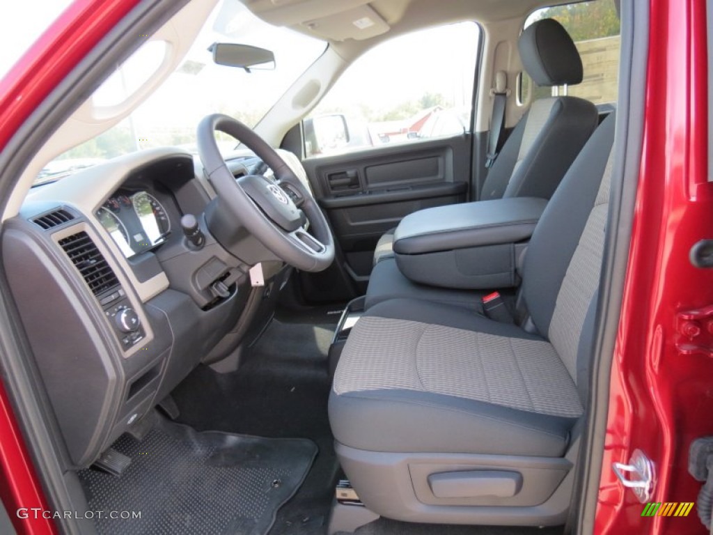 2012 Ram 1500 Express Crew Cab 4x4 - Deep Cherry Red Crystal Pearl / Dark Slate Gray/Medium Graystone photo #11