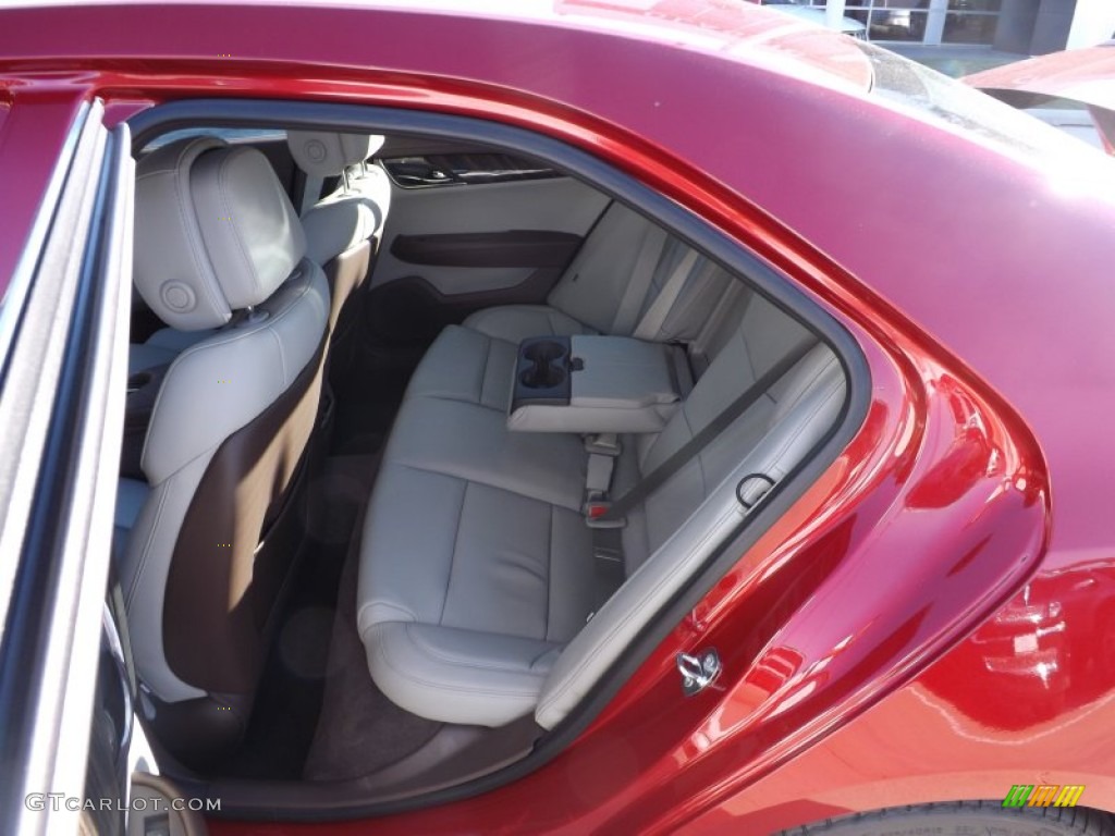 2013 ATS 2.5L Luxury - Crystal Red Tintcoat / Light Platinum/Brownstone Accents photo #14