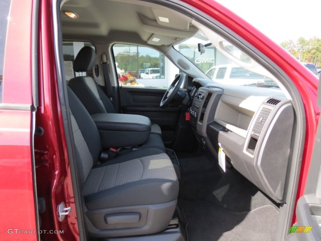 2012 Ram 1500 Express Crew Cab 4x4 - Deep Cherry Red Crystal Pearl / Dark Slate Gray/Medium Graystone photo #14