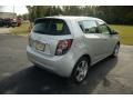 Silver Ice Metallic - Sonic LTZ Hatch Photo No. 4