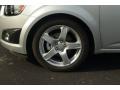 2012 Silver Ice Metallic Chevrolet Sonic LTZ Hatch  photo #8