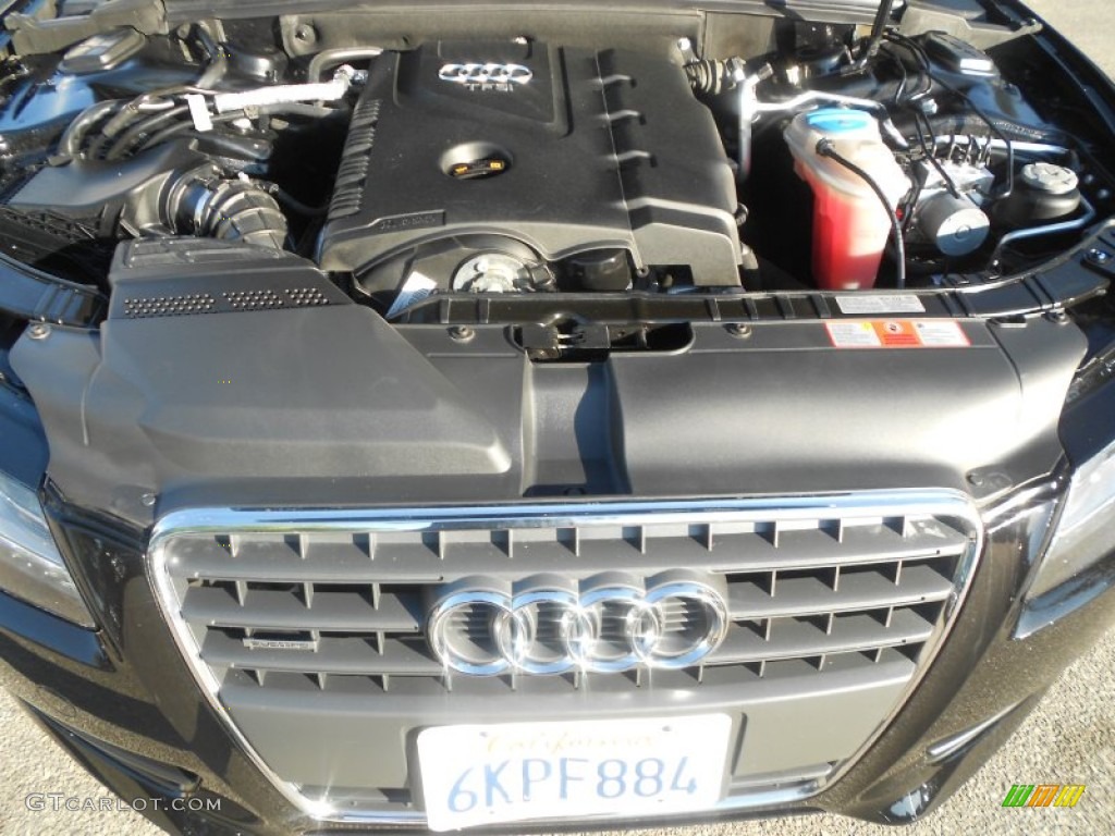2010 Audi A5 2.0T quattro Cabriolet 2.0 Liter FSI Turbocharged DOHC 16-Valve VVT 4 Cylinder Engine Photo #72937216