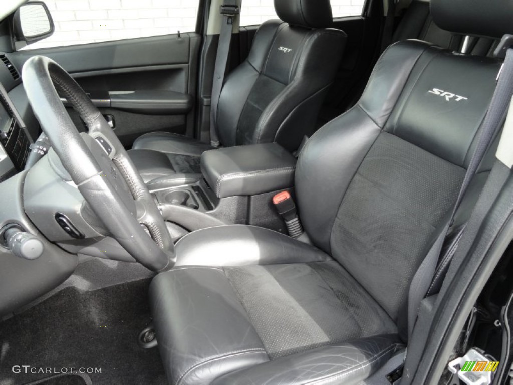 2008 Jeep Grand Cherokee SRT8 4x4 Front Seat Photo #72937711