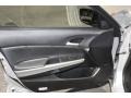 Black 2010 Honda Accord EX-L Sedan Door Panel