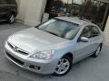 2007 Alabaster Silver Metallic Honda Accord SE Sedan  photo #2
