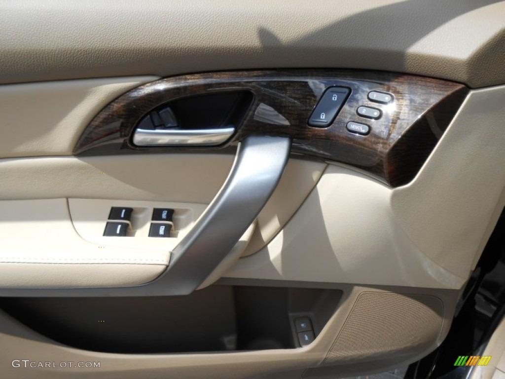 2013 MDX SH-AWD Technology - Crystal Black Pearl / Parchment photo #24